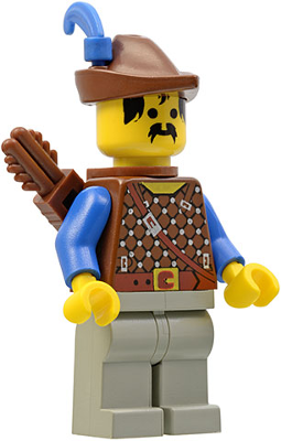 LEGO Dark Forest - Forestman 2 with Quiver minifigure