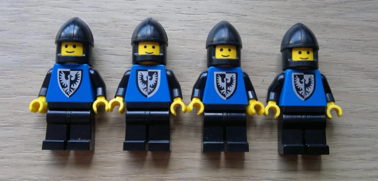 LEGO Black Falcon minifigure misprints