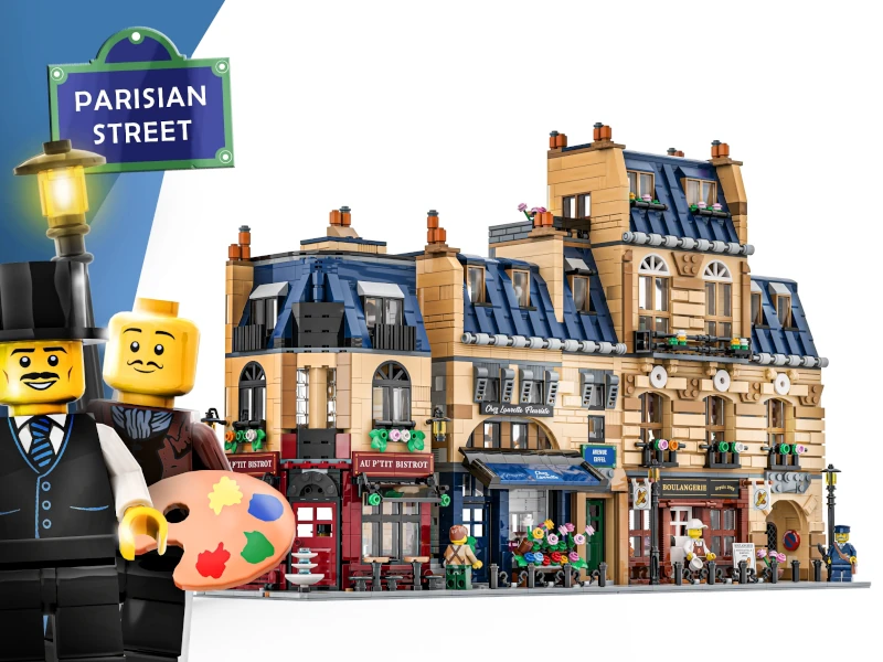 Bricklink Parisian Street set
