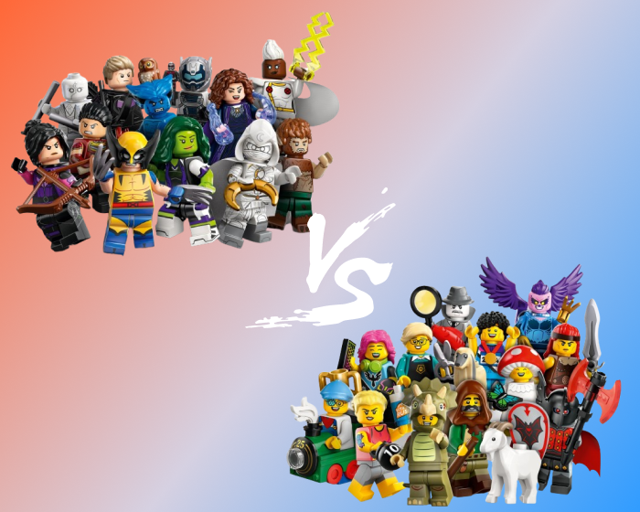 LEGO Licensed CMFs vs Non-Licensed CMFs