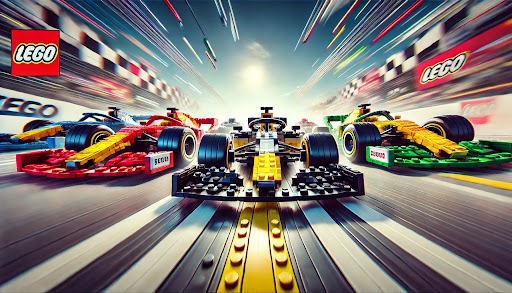 LEGO F1 cars