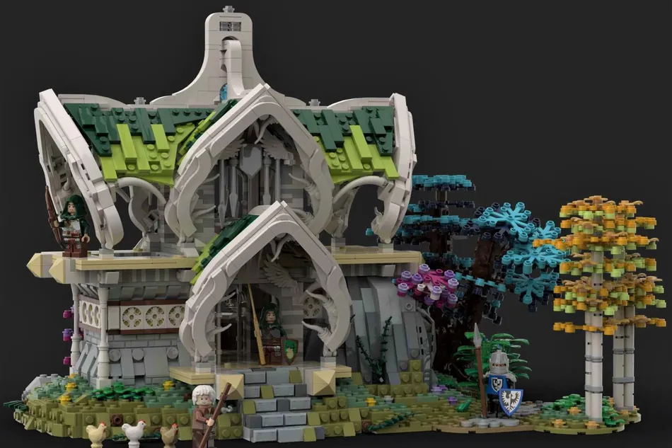 LEGO Elf Haven Ideas project