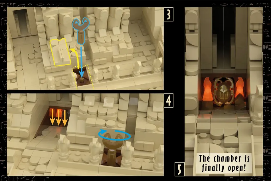 LEGO Great Temple of Abu Simbel - With Secret Treasure Ideas project