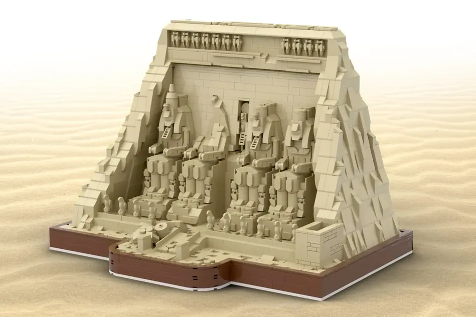 LEGO Great Temple of Abu Simbel - With Secret Treasure Ideas project