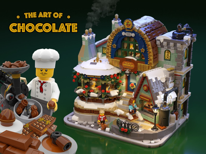 LEGO Ideas Art of Chocolate project