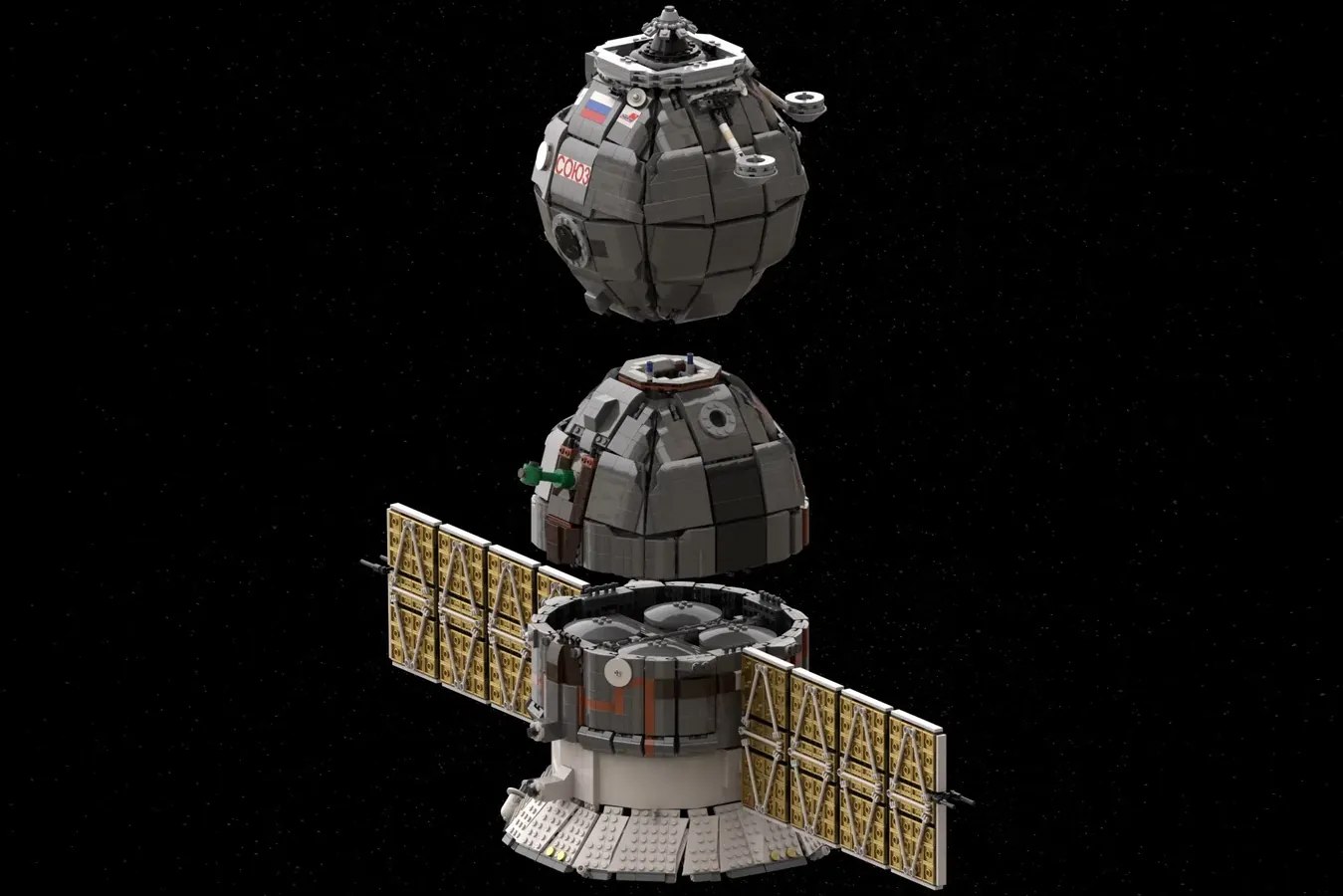 LEGO Ideas Soyuz spaceship