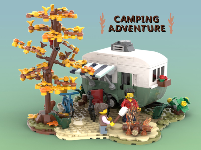 LEGO Ideas Camping Adventure project