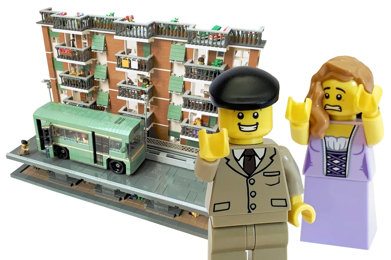 LEGO Ideas Fantozzi Takes The Bus On The Fly