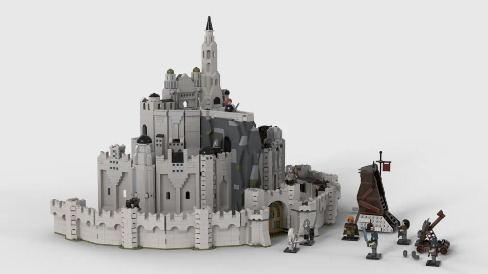 LEGO Minas Tirith Ideas project