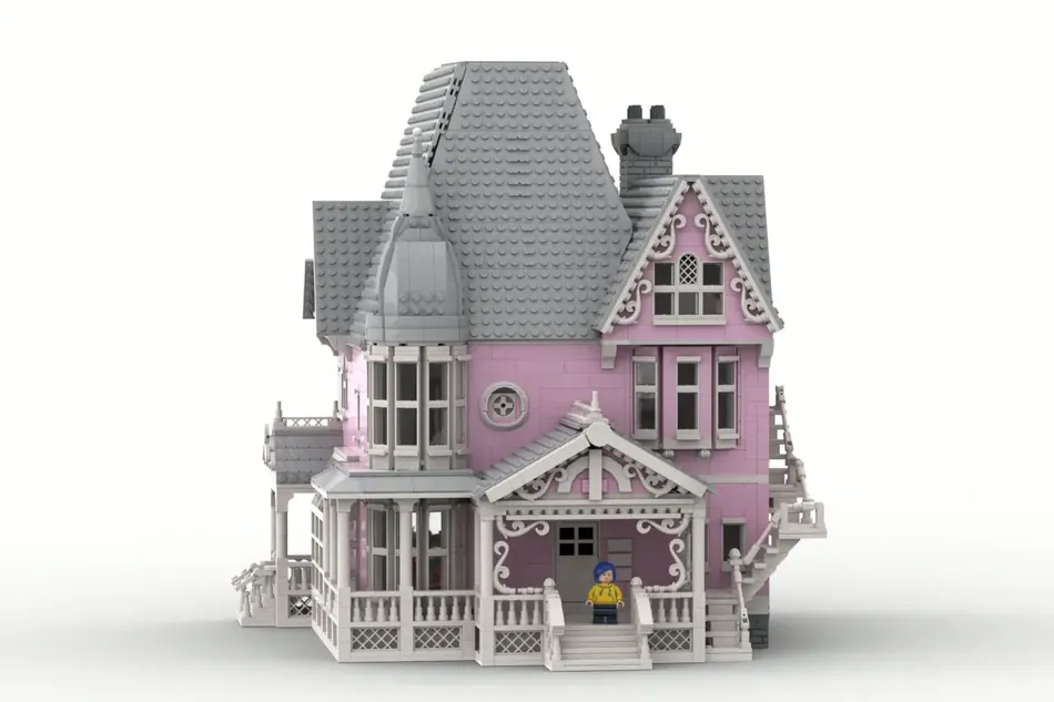 LEGO Ideas Coraline: The Pink Palace project
