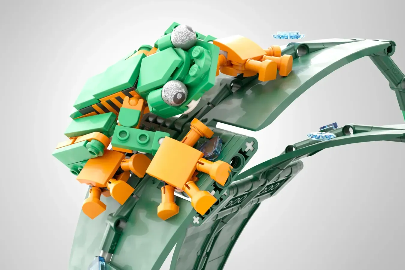 LEGO Ideas Rainforest Frogs project
