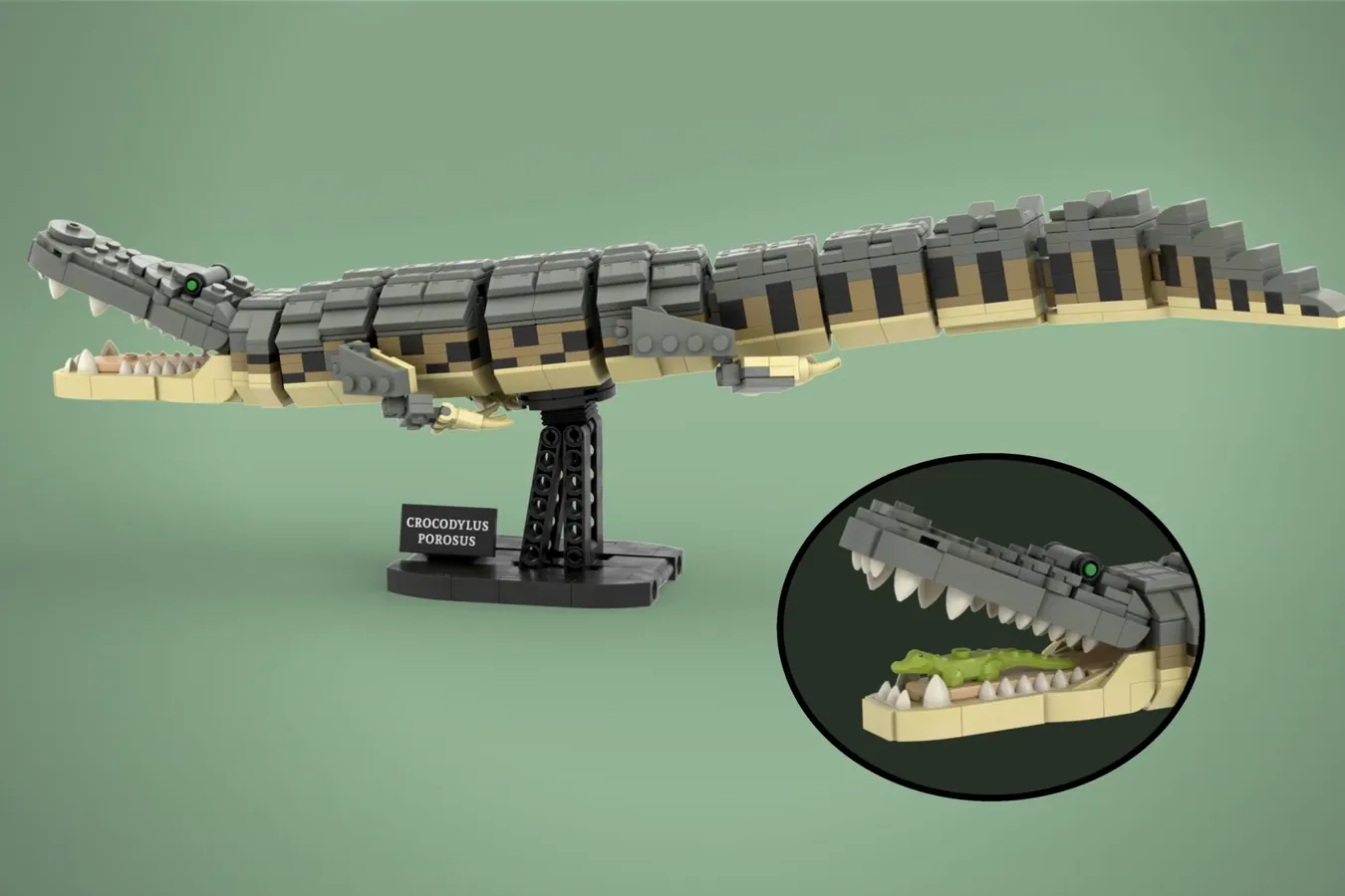 LEGO Ideas Steve Irwin & Majestic Crocodile project