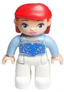 LEGO Duplo Figure Lego Ville, Disney Princess, Ariel / Arielle minifigure