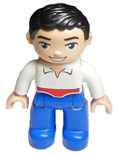 LEGO Duplo Figure Lego Ville, Disney Princess, Prince Eric minifigure