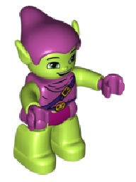 LEGO Duplo Figure Lego Ville, Green Goblin minifigure