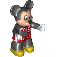 LEGO Duplo Figure Lego Ville, Mickey Mouse, Red Pants and Scarf minifigure