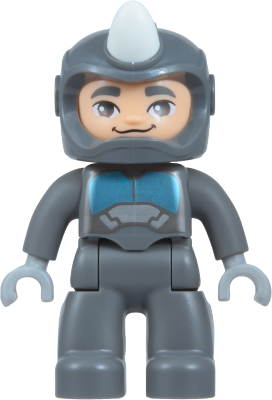 LEGO Duplo Figure Lego Ville, Rhino (6580424) minifigure 47394pb385