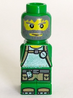 LEGO Microfigure Magma Monster Green minifigure