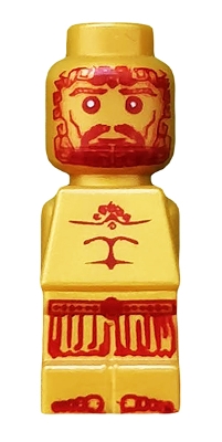 LEGO Microfigure Atlantis Treasure King Trident minifigure