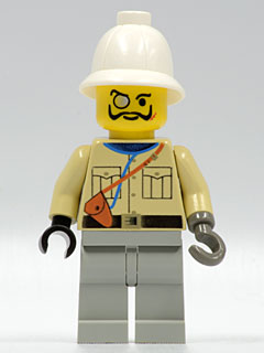 LEGO Baron Von Barron with Pith Helmet minifigure