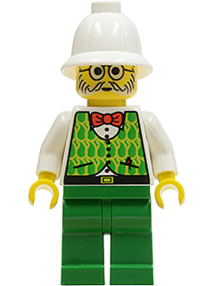 LEGO Dr. Kilroy - Green Vest, Green Legs minifigure