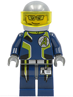 LEGO Agent Fuse - Helmet minifigure