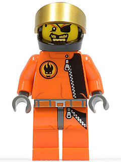 LEGO Gold Tooth - Helmet minifigure