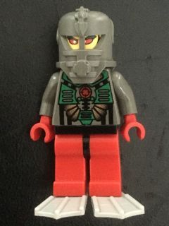 LEGO Stingray 2 with Light Gray Flippers minifigure