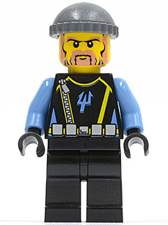 LEGO Aquaraider Diver 3 minifigure