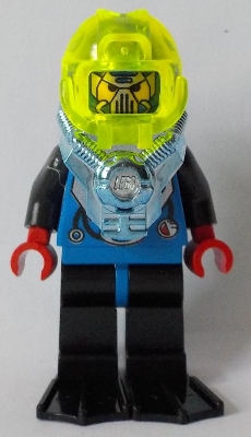 LEGO Hydronaut 2 with Black Flippers minifigure