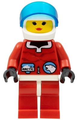 LEGO Arctic - Red, White Helmet minifigure