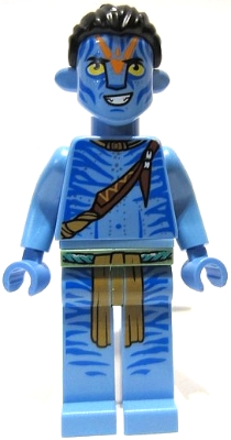 LEGO Jake Sully - Na'vi, Shoulder Strap, Orange Face Paint minifigure