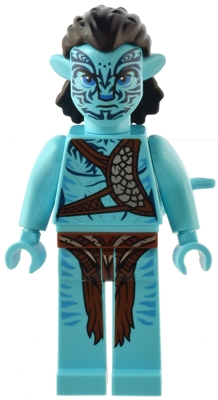 LEGO Tonowari - Reddish Brown Strap and Silver Belt minifigure