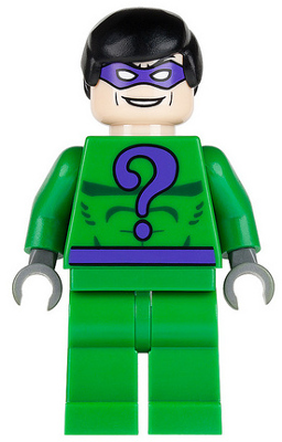 LEGO The Riddler minifigure