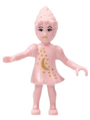 LEGO Belville Fairy - Pink with Moon Pattern (Millimy) minifigure