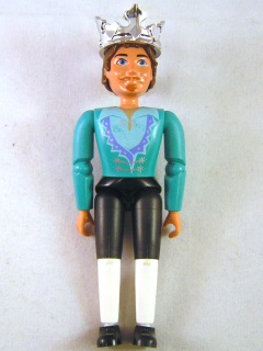 LEGO Belville Male - King, Crown minifigure