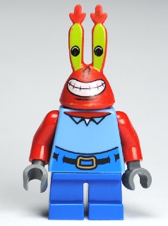 LEGO Mr. Krabs - Large Grin minifigure