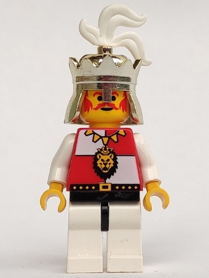 LEGO Royal Knights - King, with black/white legs minifigure