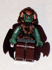 LEGO Fantasy Era - Troll Warrior 11 with Cape (Orc) minifigure