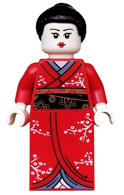 LEGO Kimono Girl, Series 4 (Minifigure Only without Stand and Accessories) minifigure