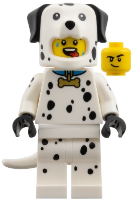 LEGO Dalmatian Costume Fan, Series 28 (Minifigure Only without Stand and Accessories) minifigure col467