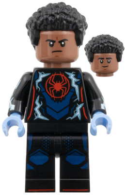 LEGO Miles Morales / Spider-Man, Spider-Man Across the Spider-Verse (Minifigure Only without Stand and Accessories) minifigure colspi01