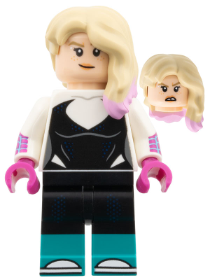LEGO Gwen Stacy / Spider Gwen, Spider-Man Across the Spider-Verse (Minifigure Only without Stand and Accessories) minifigure colspi04