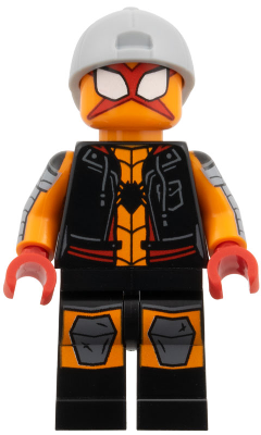 LEGO Charlotte Webber / Sun-Spider, Spider-Man Across the Spider-Verse (Minifigure Only without Stand and Accessories) minifigure colspi08