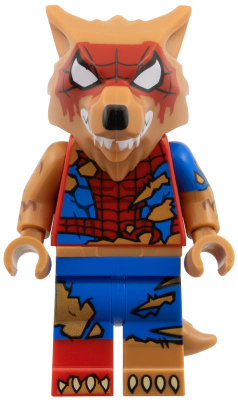 LEGO Peter Parker / Werewolf Spider-Man, Spider-Man Across the Spider-Verse (Minifigure Only without Stand and Accessories) minifigure colspi13