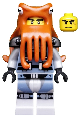 LEGO Shark Army Octopus, The LEGO Ninjago Movie (Minifigure Only without Stand and Accessories) minifigure