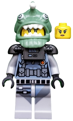 LEGO Shark Army Angler, The LEGO Ninjago Movie (Minifigure Only without Stand and Accessories) minifigure