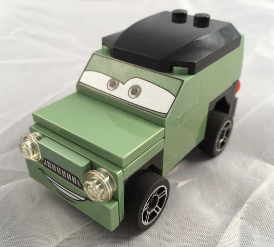 LEGO Miles Axlerod minifigure