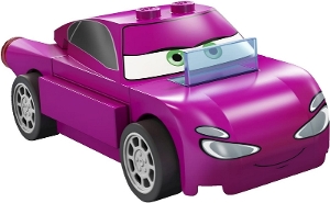 LEGO Holley Shiftwell - Trans-Dark Blue Panel minifigure