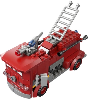 LEGO Red without Stickers minifigure